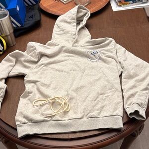 Scotch & Soda Gray Sweatshirt with Blue Logo